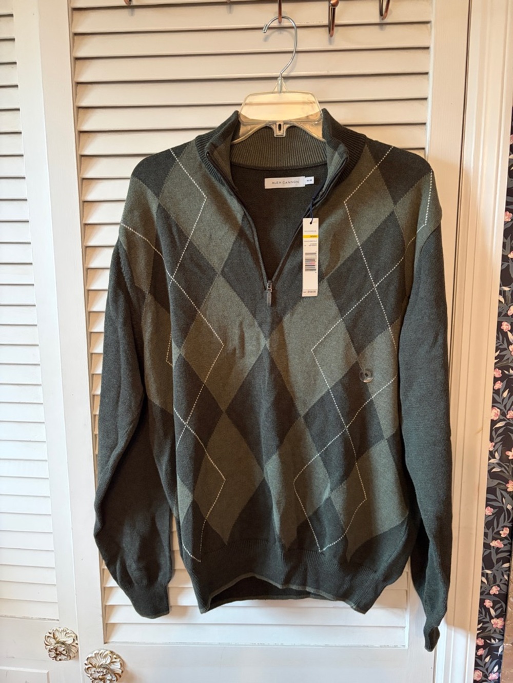 Alex Cannon Quarter Zip Sweater